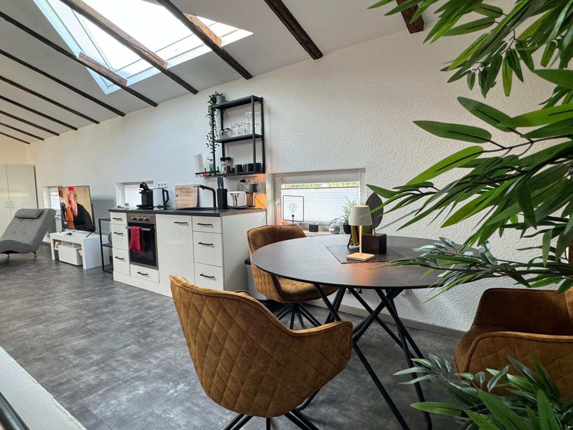 Gleis 13 - The Loft Im Ehemaligen Lokschuppen Apartman Bückeburg Kültér fotó